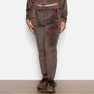 skims velour amethyst joggers xl